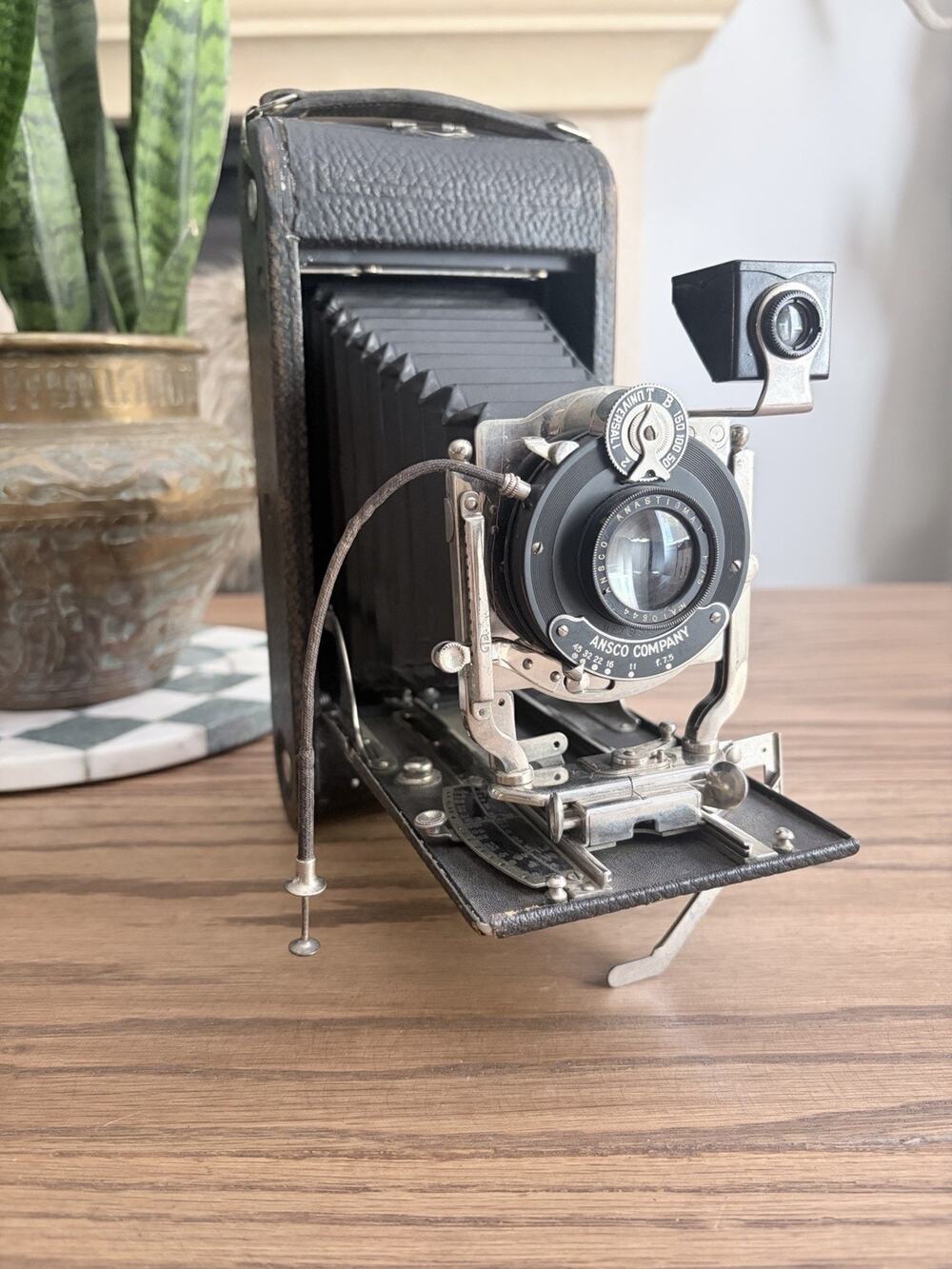 Antique 1920s ANSCO No. 3A Autographic 122 Film Large Format Folding Camera